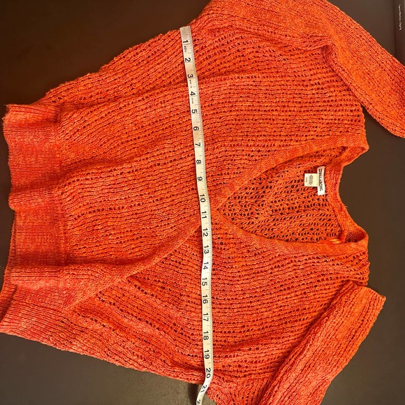 Billabong Sweet Bliss Surplice wrap lose knit sweater size small - Picture 4 of 8